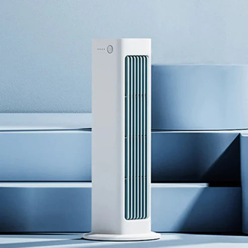 Bladeless Rechargeable Fan – Remote Control & 3 Speeds